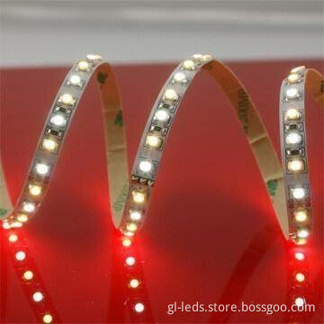 Flexible LED Strip with Copper or White PCB, Color Temperature Ranging from 3,000 to 7,000K